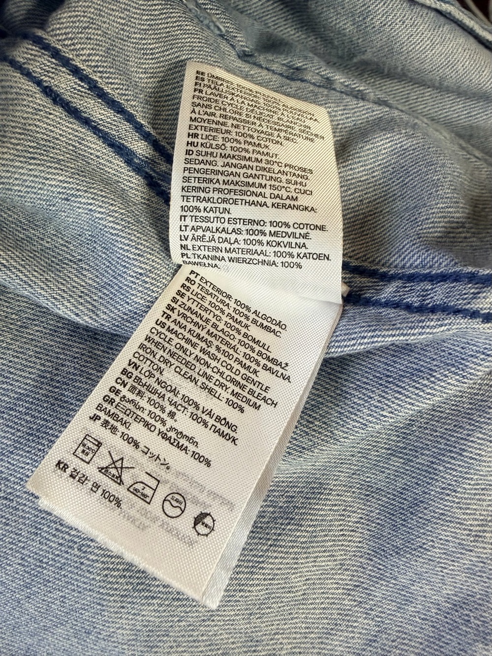 Fabulous H&M Garden Pocket Denim Frock Jecket - Picture 11 of 12